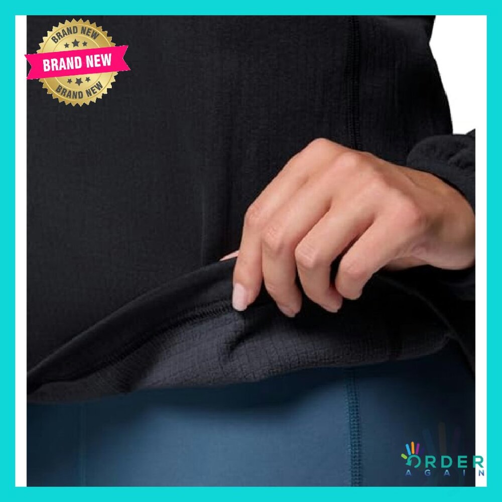 Grid Fleece Half Zip Pullover Active Performance … - image 5